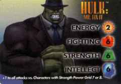 Hulk : Mr Fix-It 4-Grid Character Card